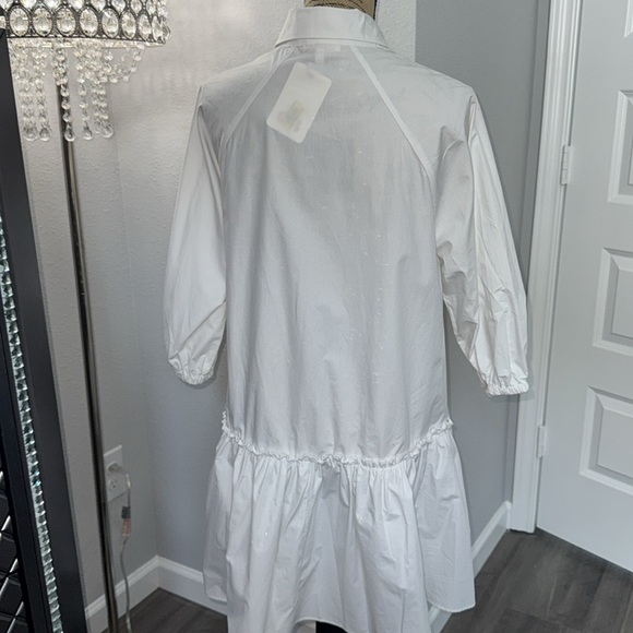 GB shirt dress long sleeve dropped waist - Picture 5 of 6